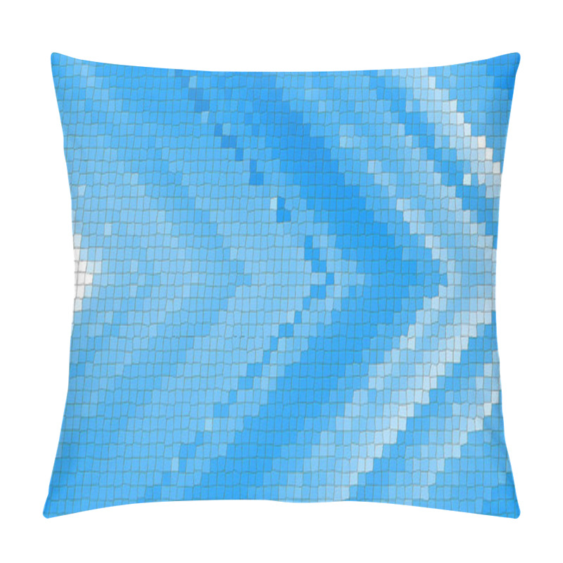 Personality  3D Mosaic Rendering Based On An Abstract Angular Composition Consisting Of Panels And Lines. Perfect Background For Bright Presentations Pillow Covers