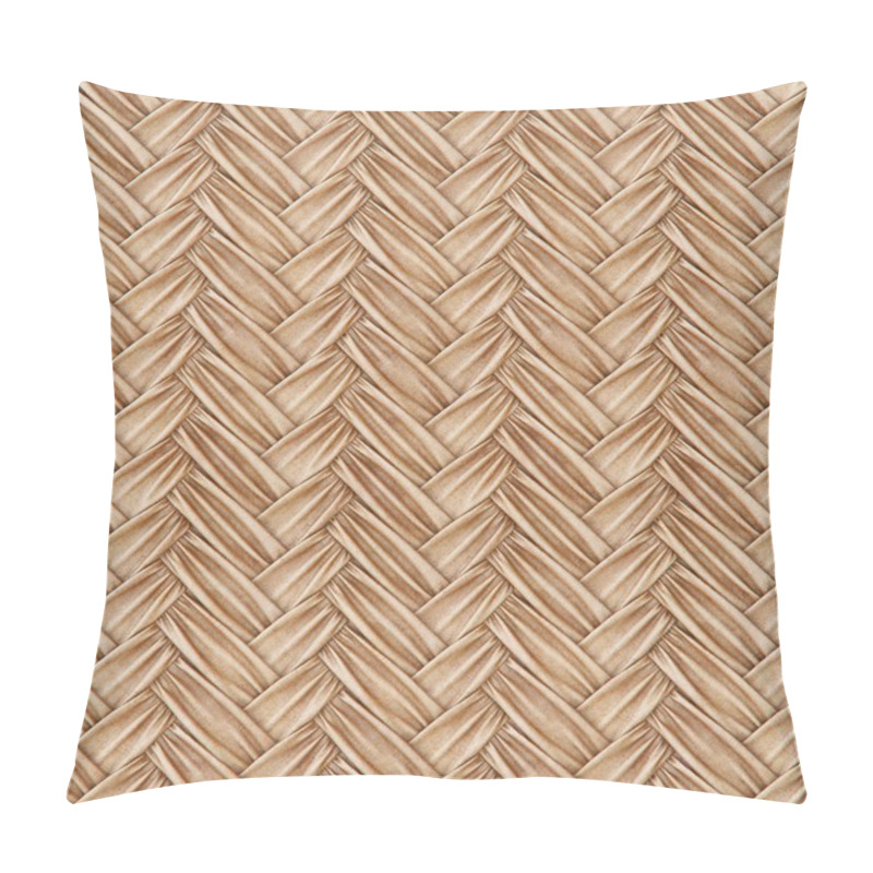 Personality  Woven Rattan With Natural Patterns Of Burlap Pillow Covers