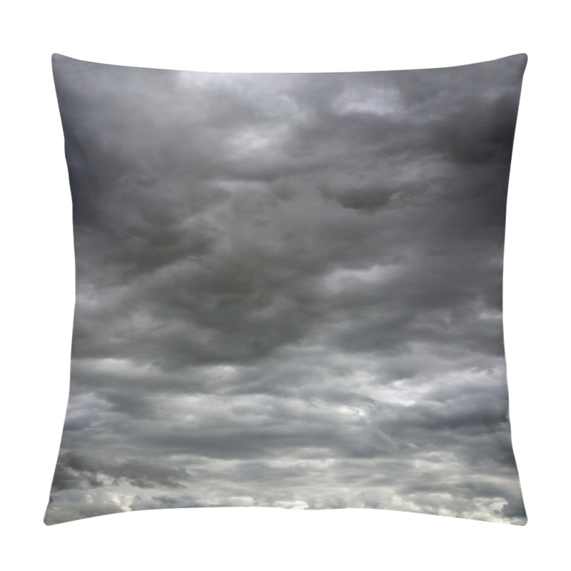 Personality  Cloudy Sky Over Horizon. Pillow Covers