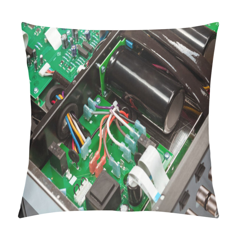 Personality  Closeup View Of Electronic Circuit Board Pillow Covers