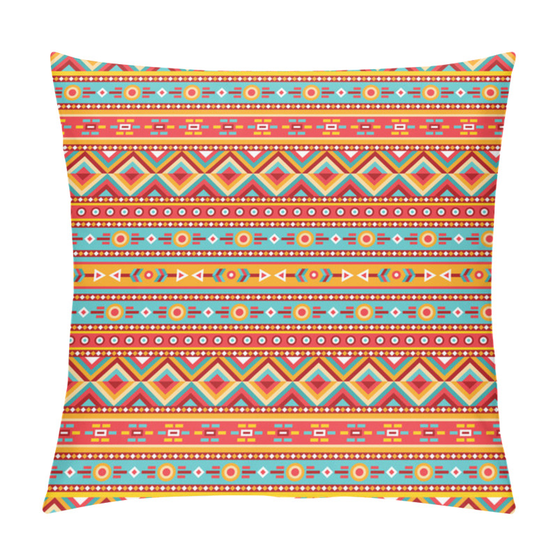 Personality  Ethnic Abstract Background. Tribal Seamless Vector Pattern. Boho Fashion Style. Decorative Design For Fashion Print, Backgrounds, Greeting Cards, Holiday Package And Wrapping. Pillow Covers