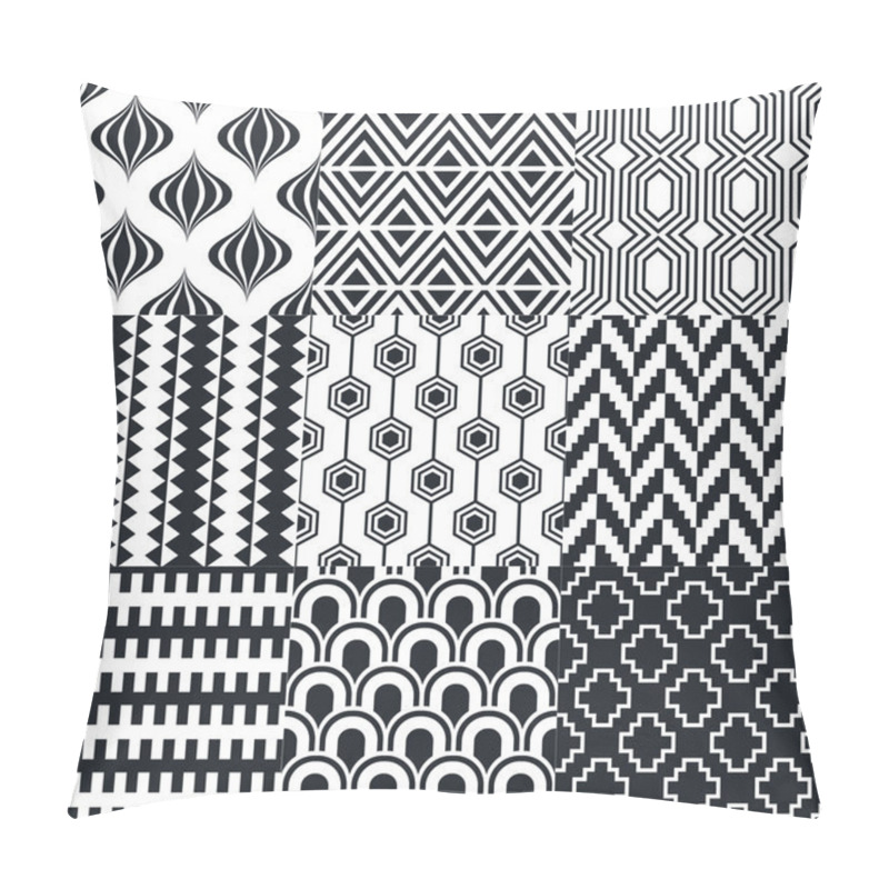 Personality  Set Of Elegant Patterns Pillow Covers