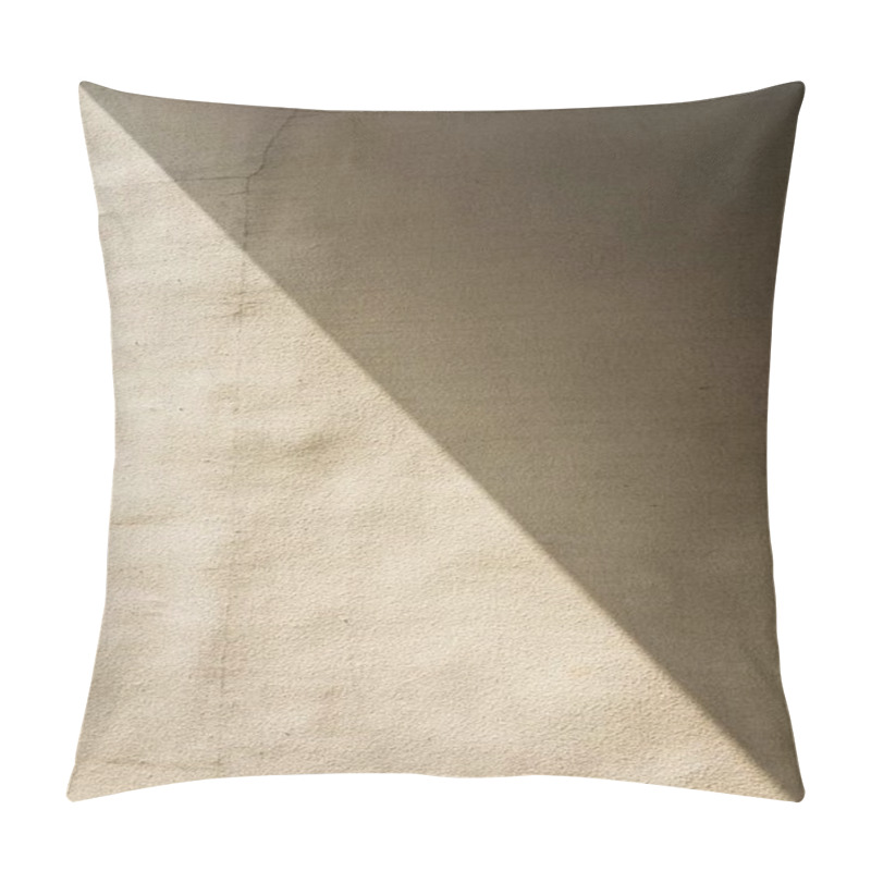 Personality  Abstract Wall Texture With A Dramatic Light Shadow Effect. Pillow Covers