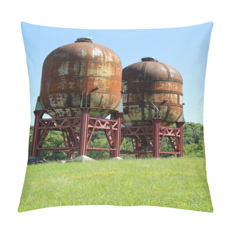 Personality  Industrial Silos Pillow Covers