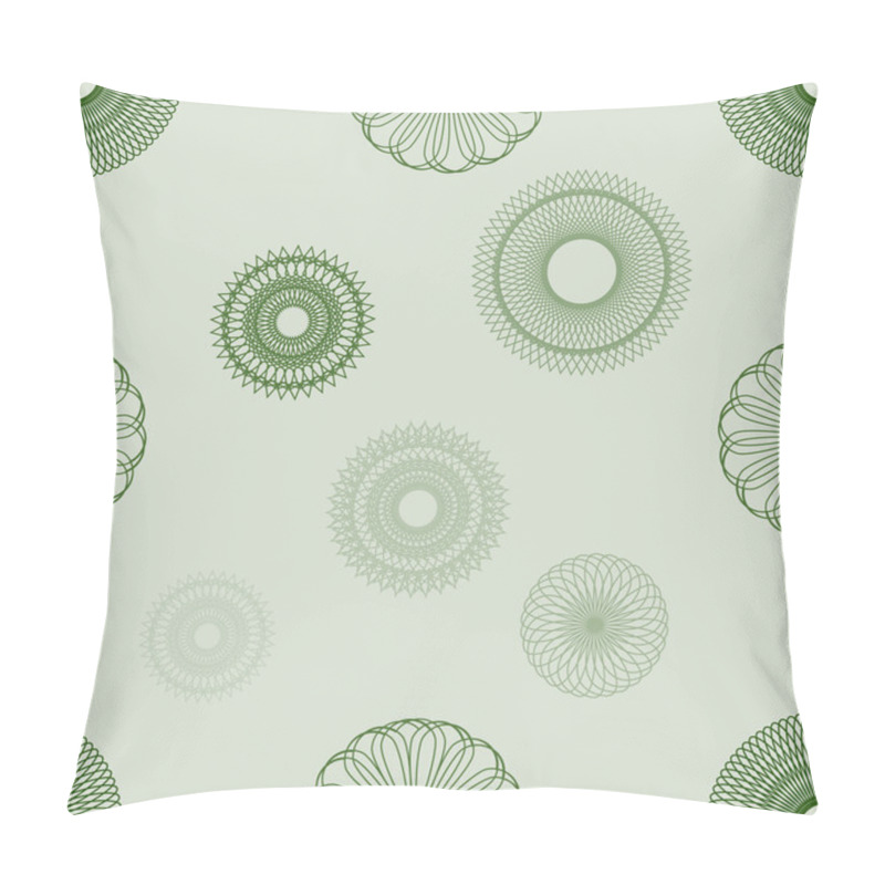 Personality  Spirograph Seamless Background Pillow Covers