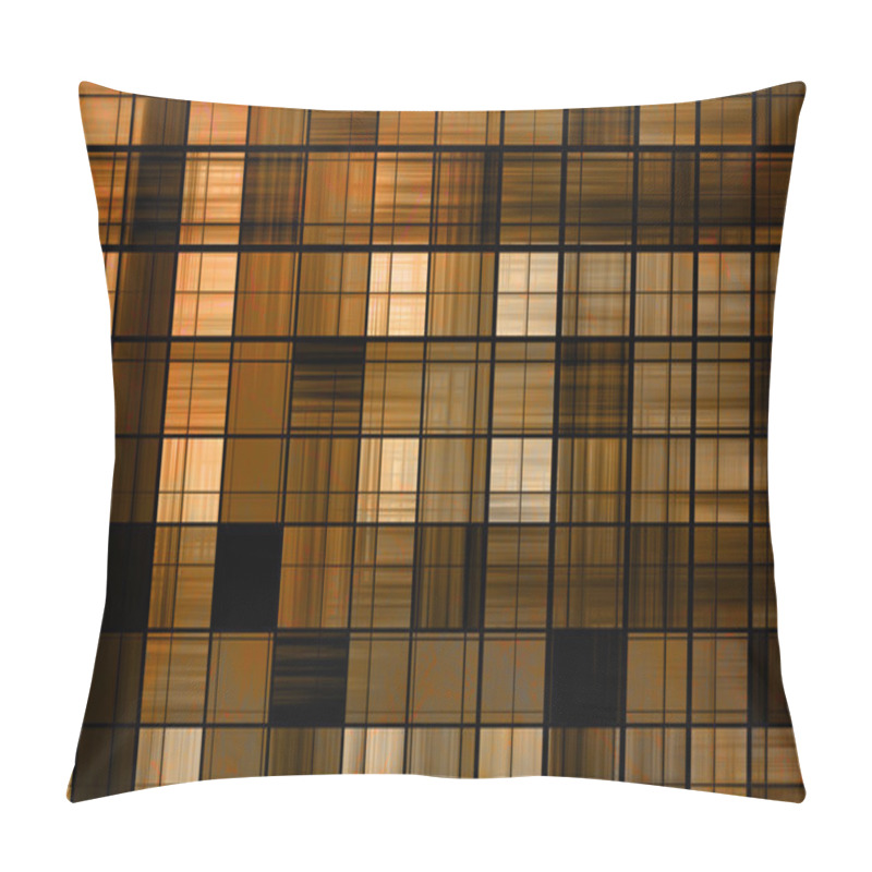 Personality  Grunge Abstract Checkerboard Background Pillow Covers