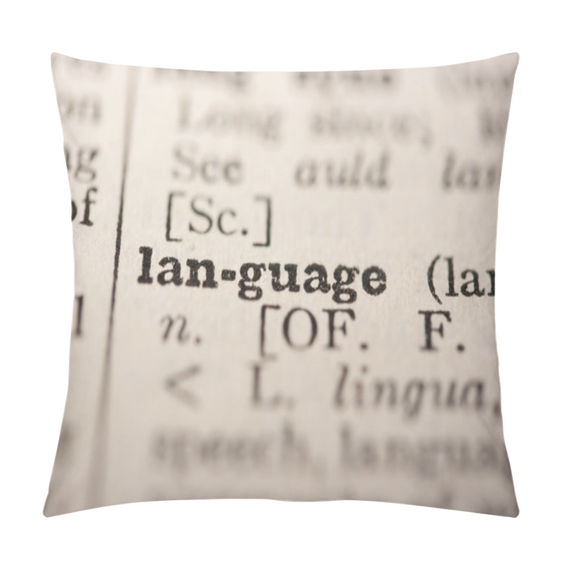 Personality  Word Language Pillow Covers