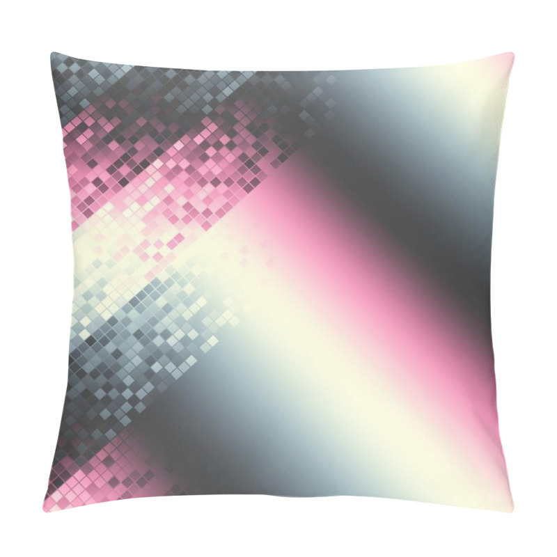 Personality  Abstract Geometric Mosaic Pattern. Pillow Covers