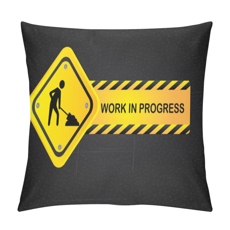 Personality  Work In Progress Pillow Covers