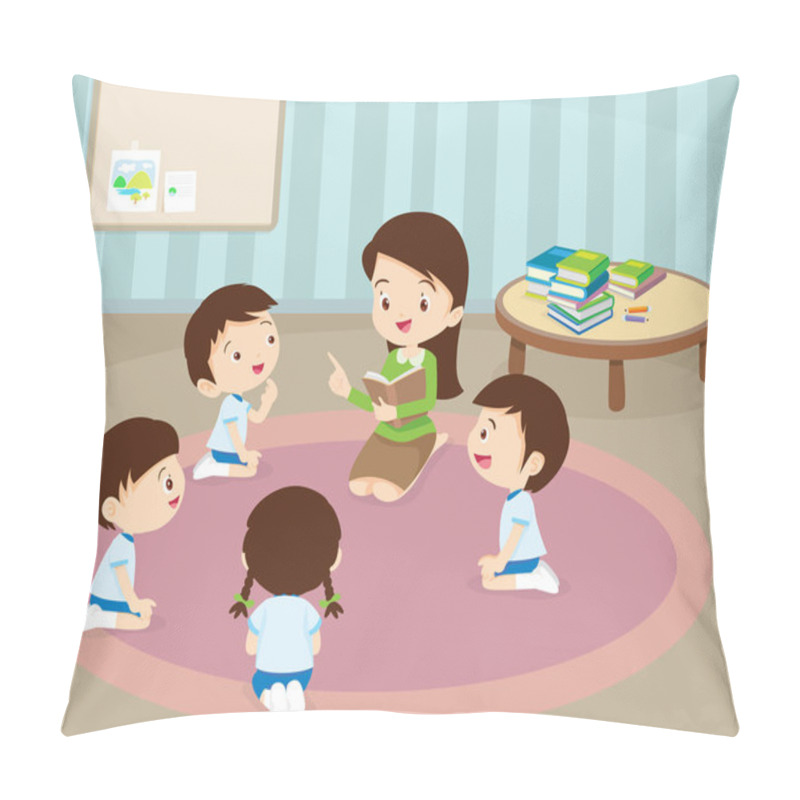 Personality  Teacher Reading For Student Pillow Covers