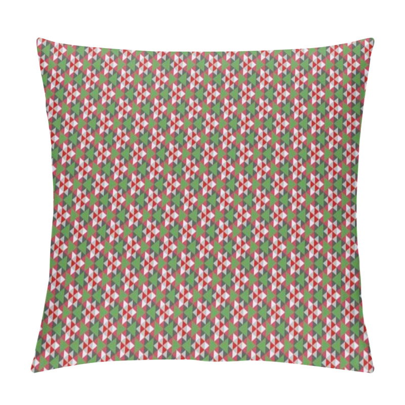 Personality  Abstract Creative Background With Repeated Shapes Pillow Covers