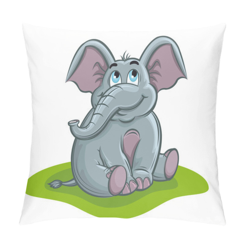 Personality  Elephant Baby Pillow Covers