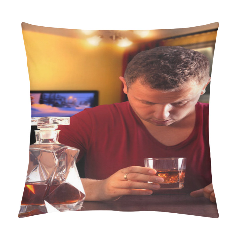 Personality  Drunk Man Pillow Covers