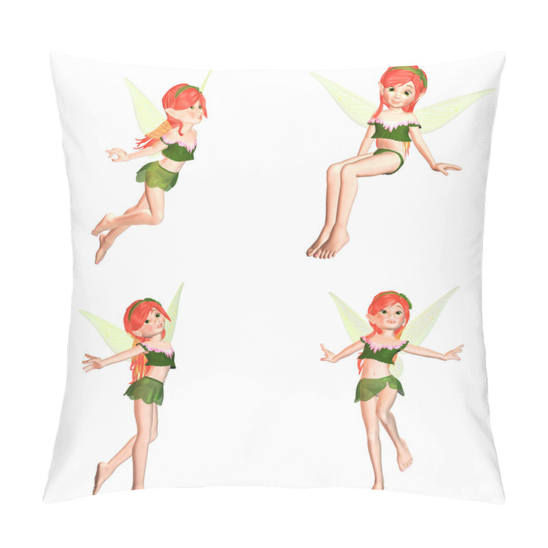 Personality  Fairy Pack - 2of3 Pillow Covers