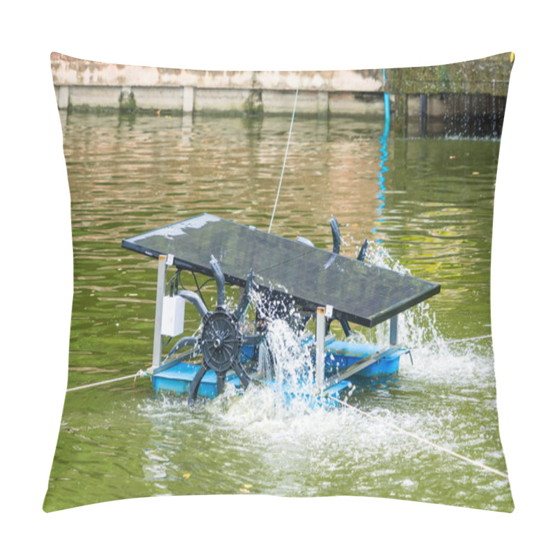 Personality  Explore The Crucial Role Of Aerators In Oxygenating Water, Essential For Effective Wastewater Management And Improving Ecological Balance In Treatment Ponds. Pillow Covers