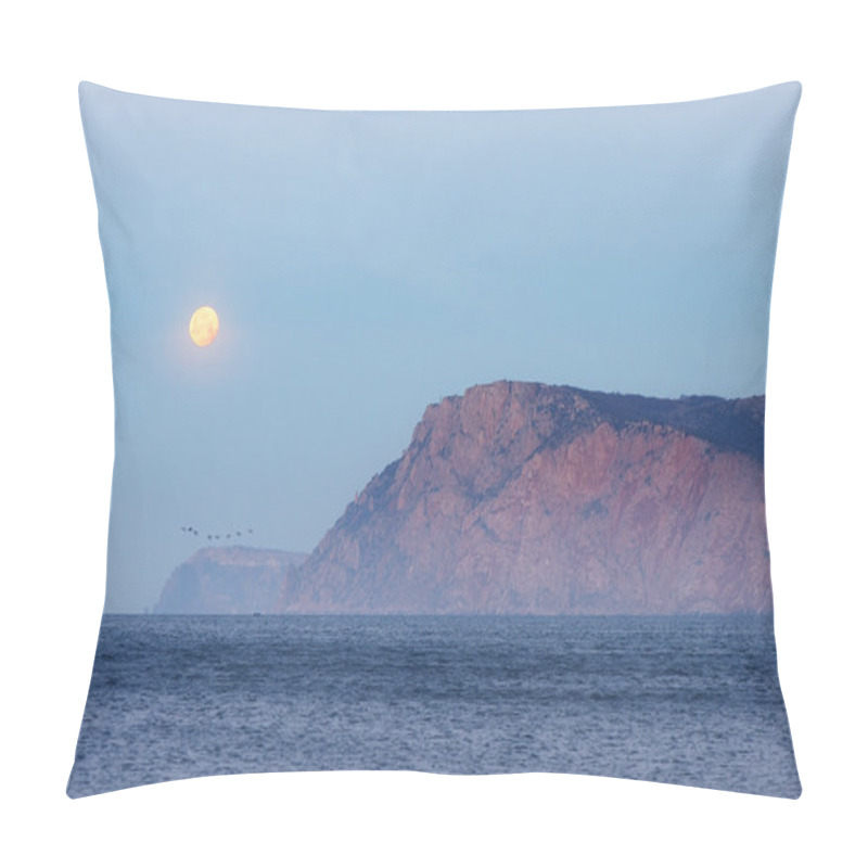 Personality  Full Moon Over The Sea  Pillow Covers