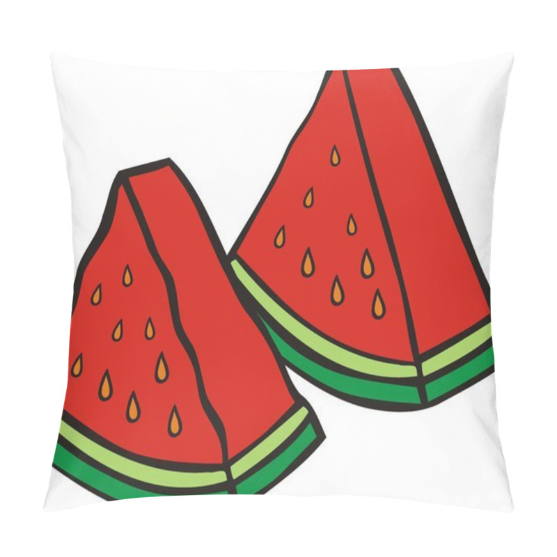 Personality  Watermelon Slice Pillow Covers