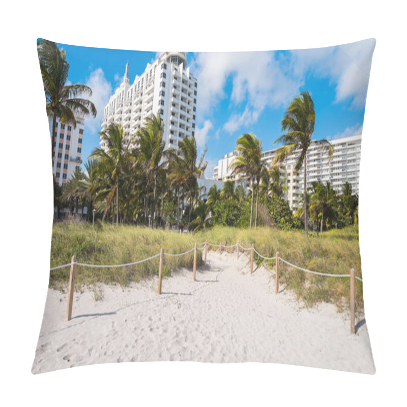 Personality  Miami Beach Pillow Covers