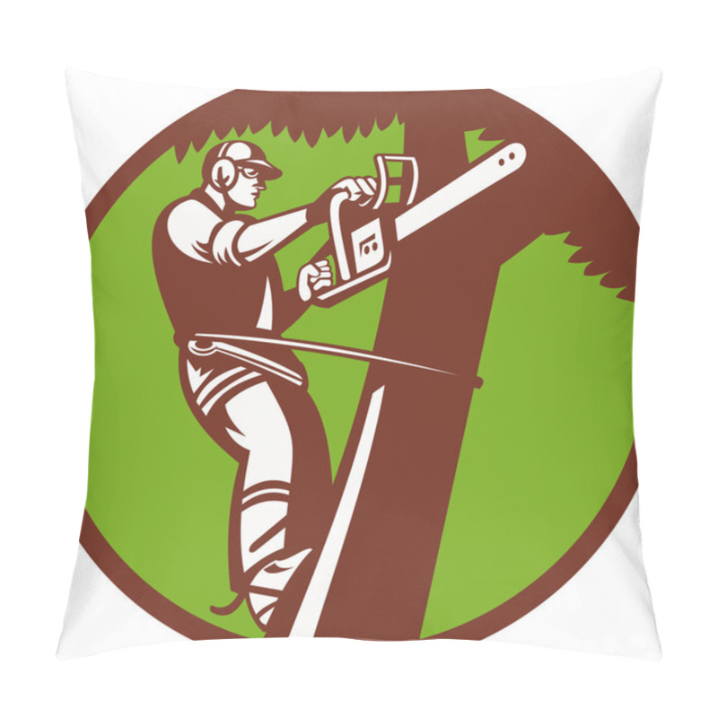 Personality  Arborist Tree Surgeon Trimmer Pruner Pillow Covers