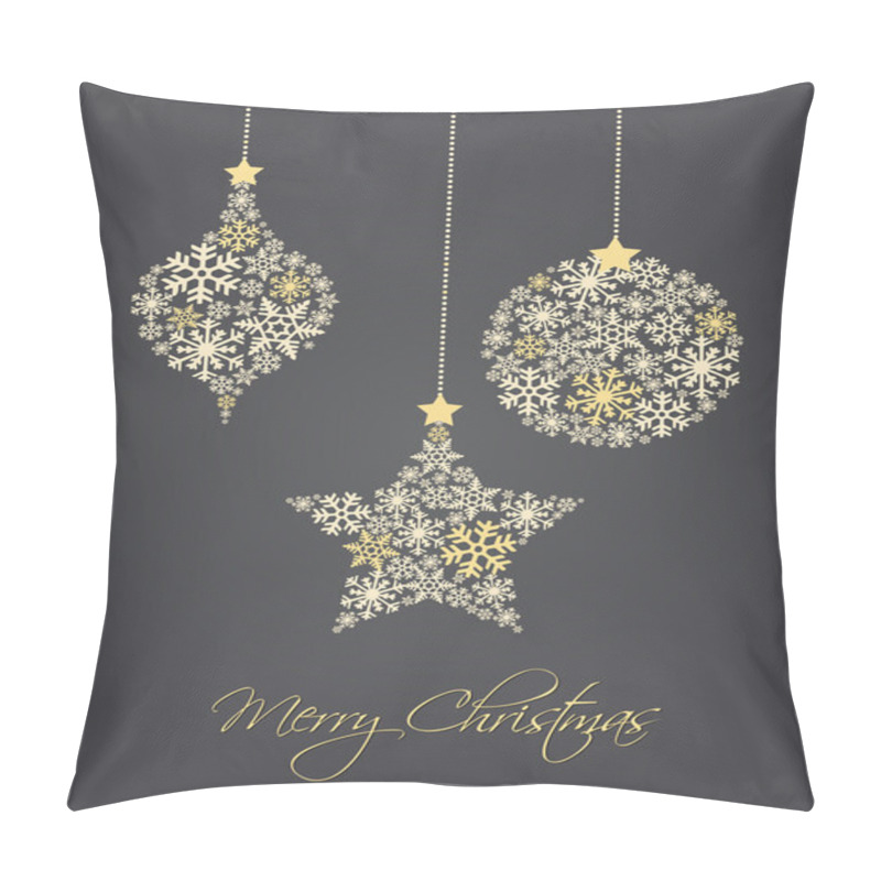 Personality  Christmas Ball Pillow Covers