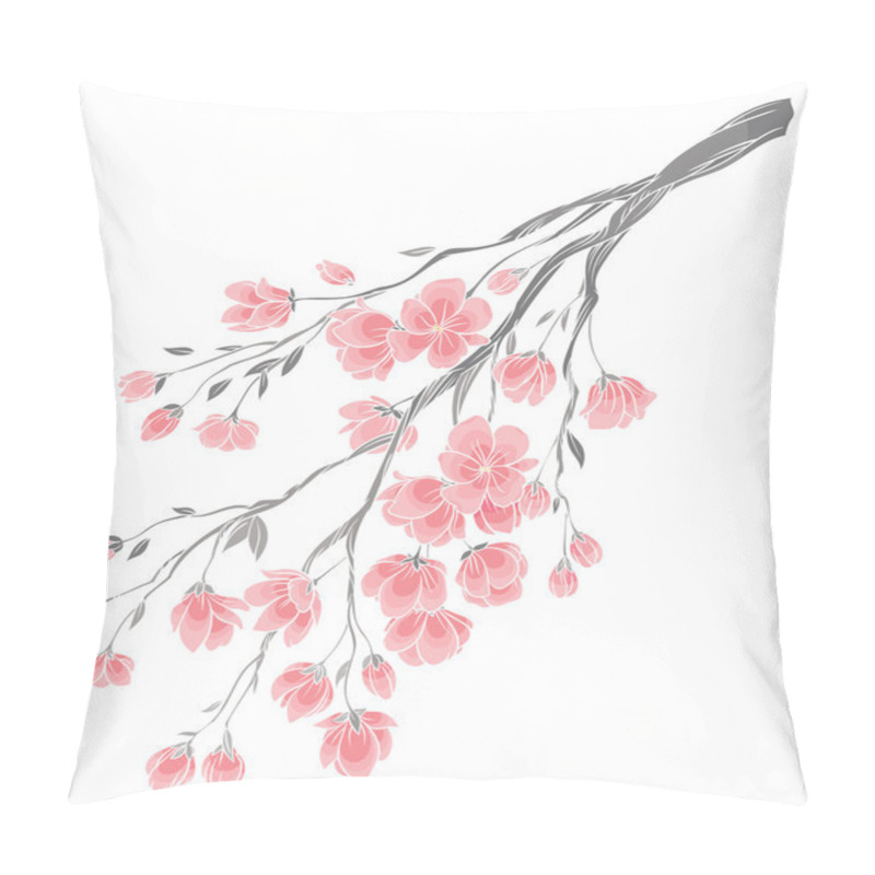 Personality  Branches Of Cherry Blossoms Pillow Covers