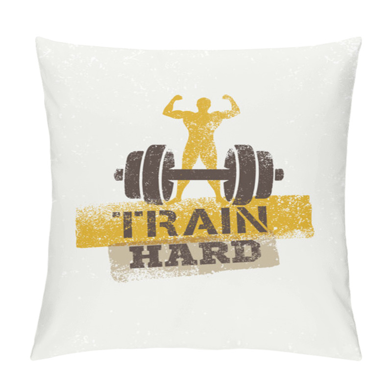 Personality  Workout And Fitness Motivation Concept Pillow Covers