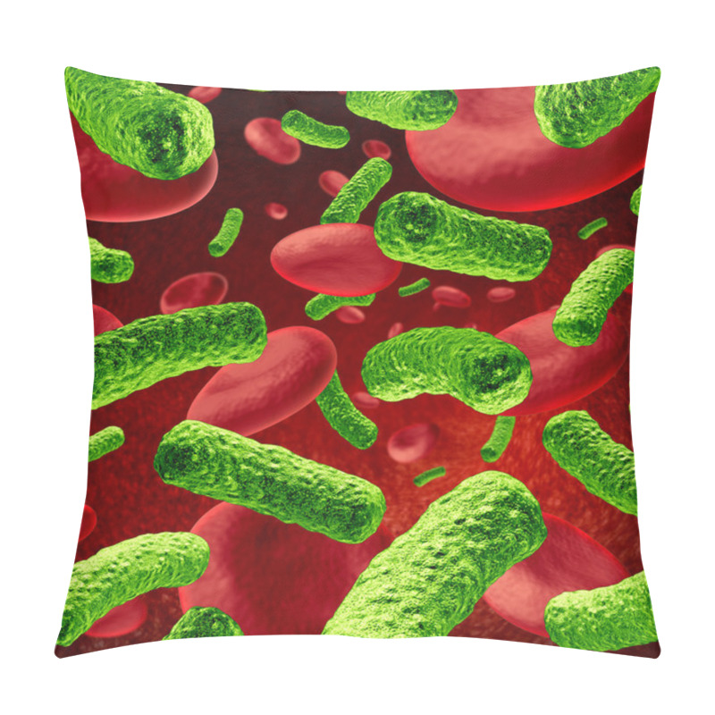 Personality  Bacteria Blood Infection Pillow Covers