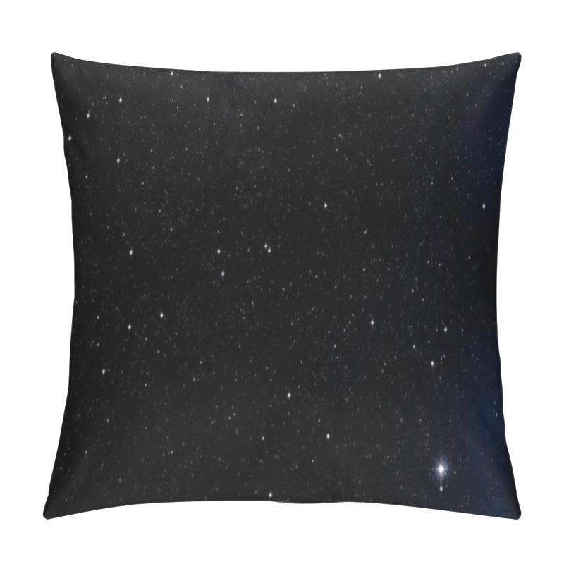 Personality  Universe Filled With Stars And Gas. Far Distant Cosmos Illustration.   Pillow Covers