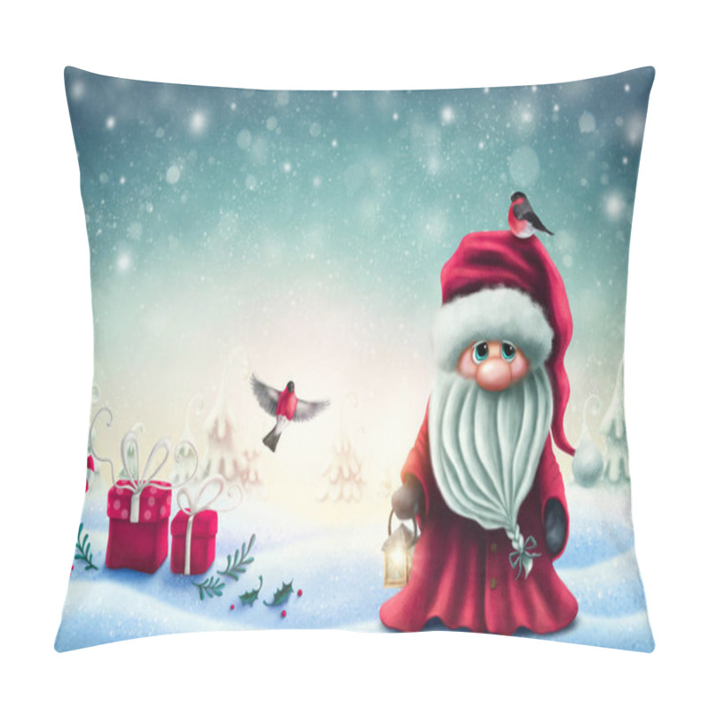 Personality  Little Cute Santa Pillow Covers