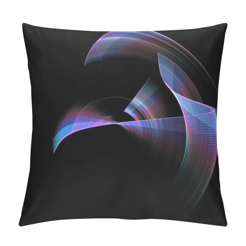 Personality  Fractal Pattern Pillow Covers