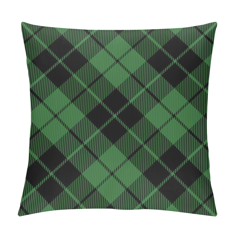 Personality  Christmas New Year Tartan. Pattern Scottish Cage Pillow Covers