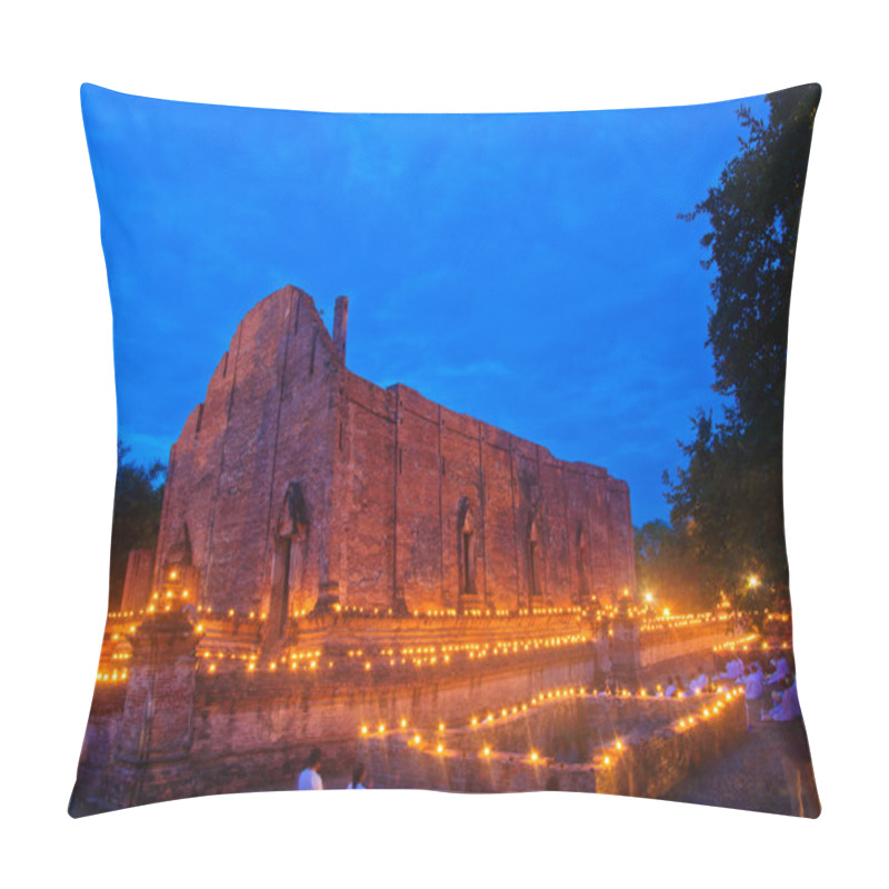 Personality  The Ruins Of The Temple In Twilight Time Pillow Covers