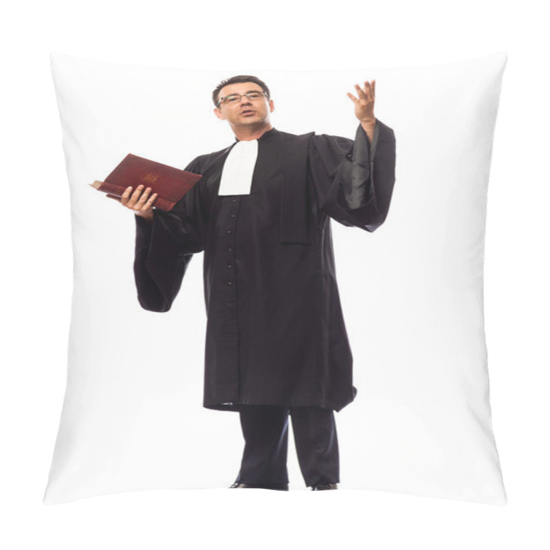 Personality  Lawyer Man Pleading Pillow Covers