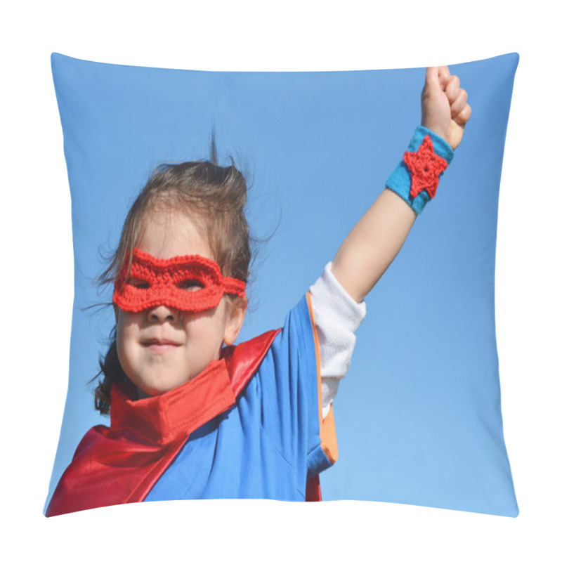 Personality  Superhero Child - Girl Power Pillow Covers