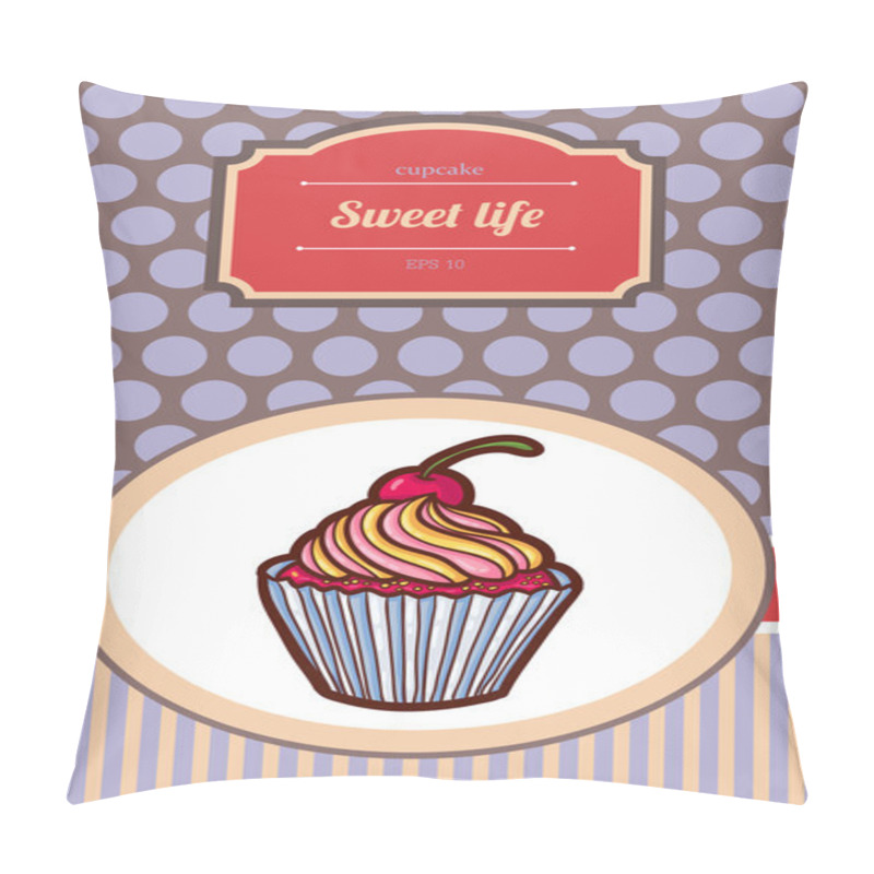 Personality  Cake Cards Template. Pillow Covers