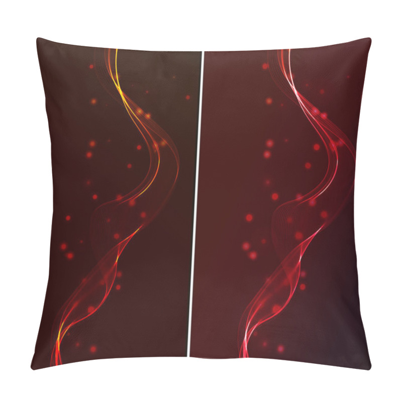 Personality  Abstract Wavy Background Pillow Covers