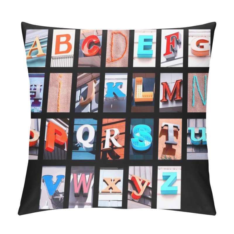 Personality  City Letters Set Pillow Covers