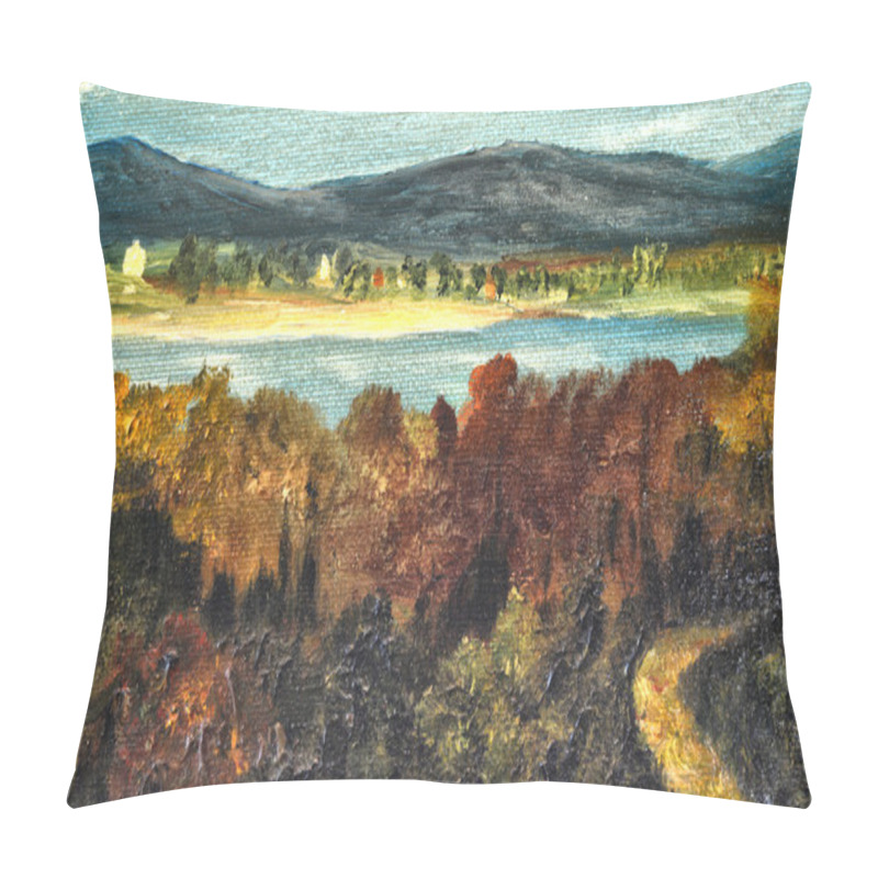 Personality  Lake In The Country Pillow Covers