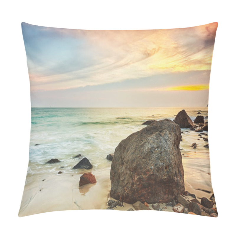 Personality  Sunrise Over The Sea Pillow Covers