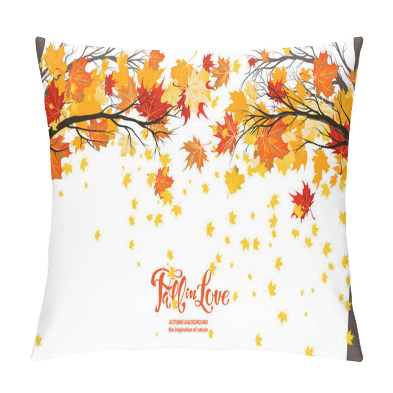 Personality  Maple Fall Trees Pillow Covers