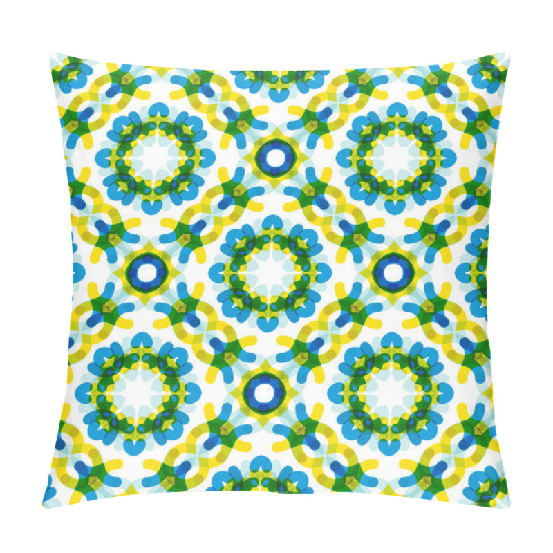 Personality  Seamless Vector Geometric Abstract Pattern. Creative Round Shapes Made Of Short Lines. Pillow Covers