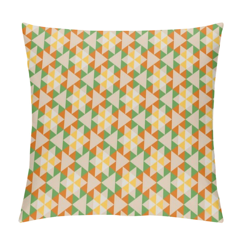 Personality  Seamless Abstract Background With Geometric Elements Pillow Covers