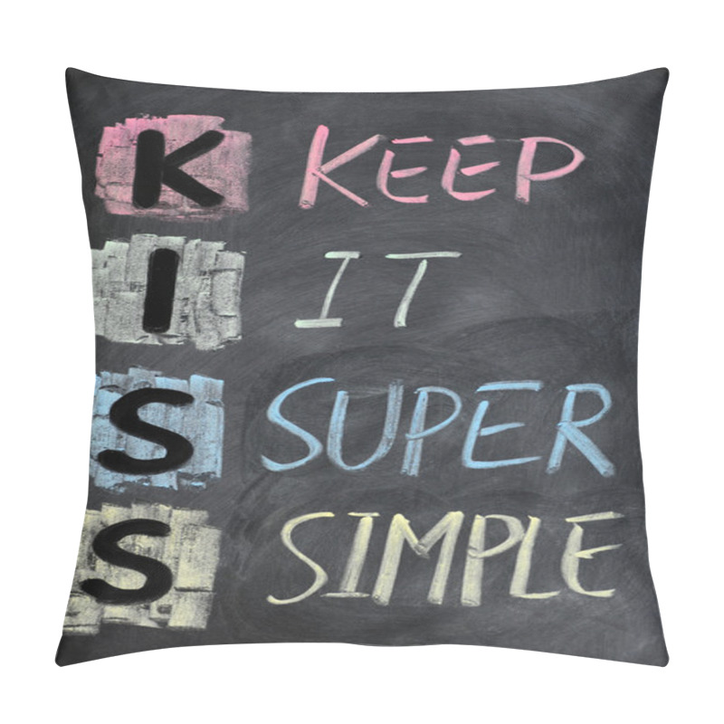 Personality  KISS Acronym Pillow Covers