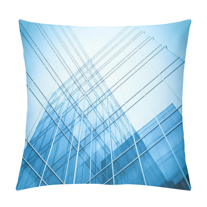 Personality  New Office Building In Business Center Pillow Covers