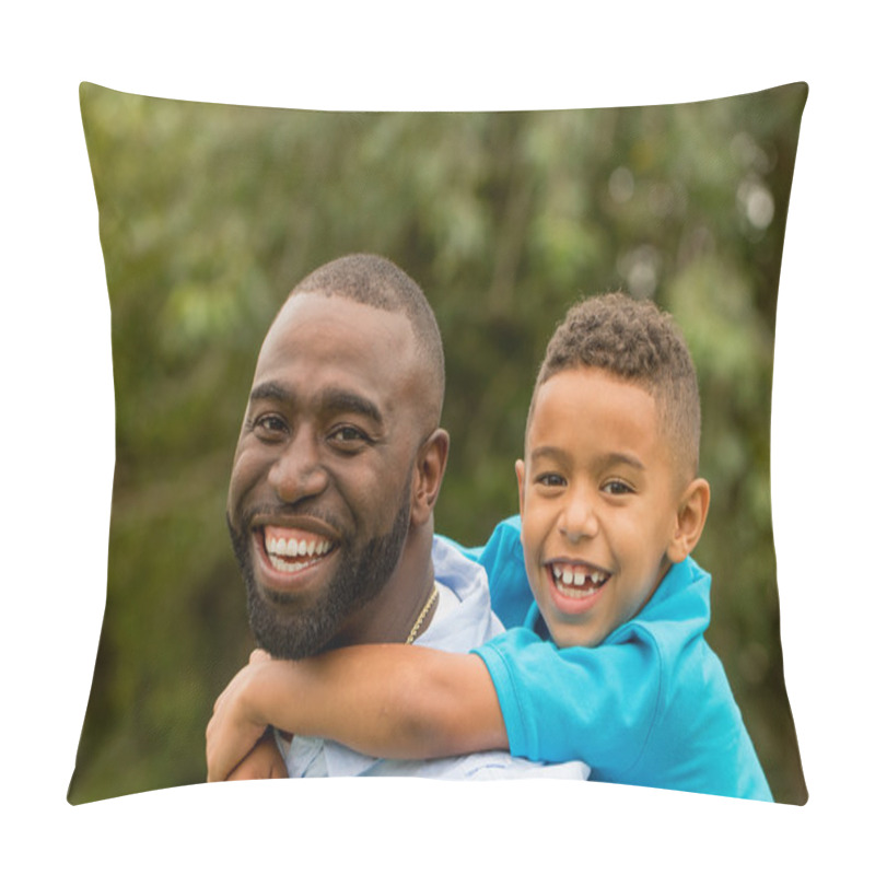 Personality  Father And Son. Pillow Covers