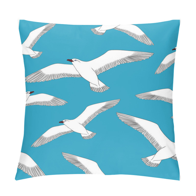 Personality  Seagull Pillow Covers