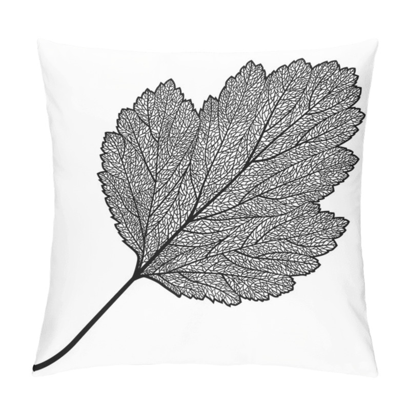 Personality  Manually Drawn Leaf Skeleton Pillow Covers