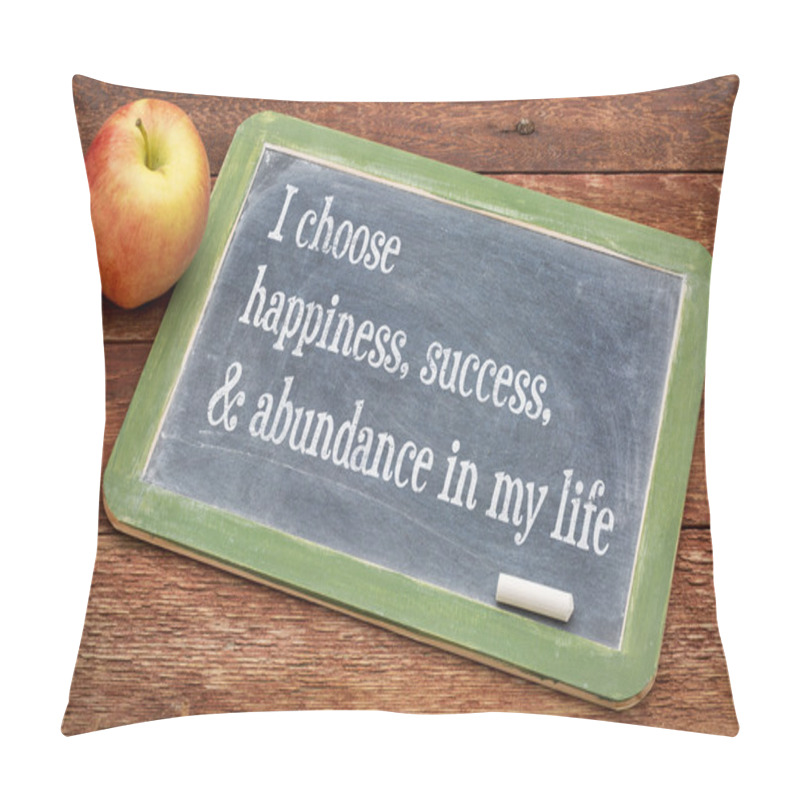 Personality  I Choose Happiness In My Life Pillow Covers