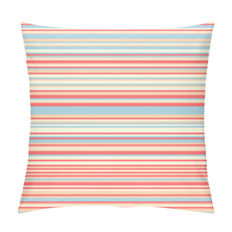 Personality  Delightful Pastel Horizontal Stripes Background. Perfect For Websites, Blogs, Social Media, And Crafting Projects.  Adds A Touch Of Cheerful, Summery Style To Any Design. Pillow Covers