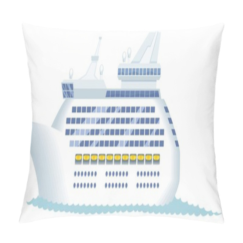 Personality  Cruise Ship Pillow Covers